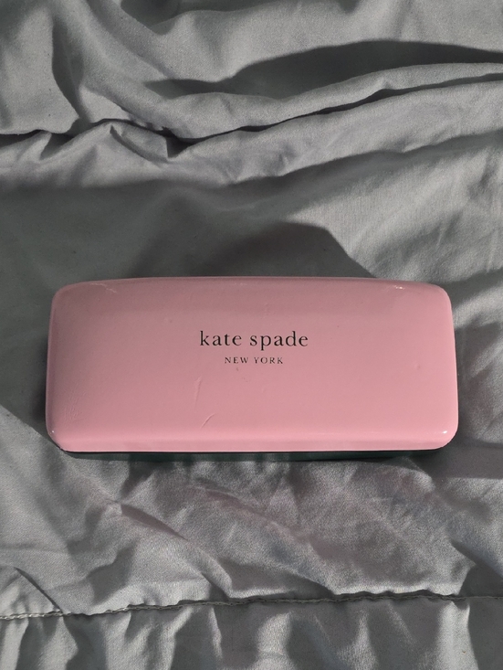 kate spade Accessories - kate spade Pink Glossy Hard Shell Eyewear Case